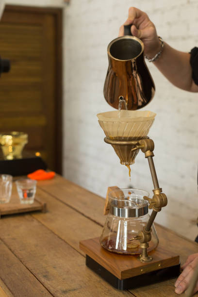 istock Coffee Dripper on Wooden Counter 937024830