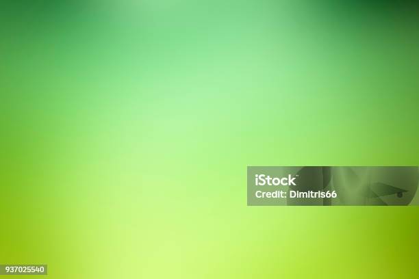 Abstract Green Defocused Background Nature Stock Photo - Download Image Now - Green Color, Backgrounds, Environmental Conservation