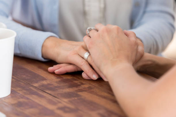 istock Unrecognizable woman is comforted by friend 937037620