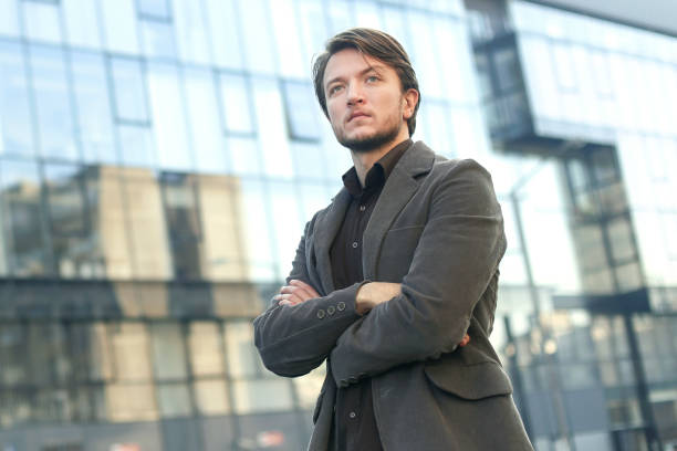 istock Businessman on street 937037716