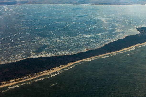 istock Aerial view of Curonian Spit 937045430