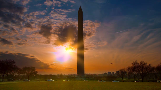 istock Washington Monument and National Mall at Sunset in Washington, DC 937053484