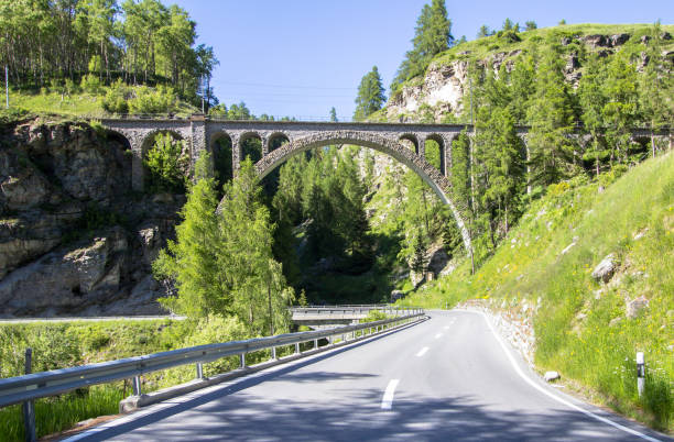 istock Arch of the Viaduct in Switzerland 937057036