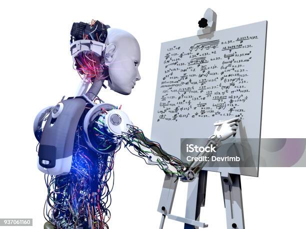 Genius Cyborg And Future Of The Artificial Intelligence Stock Photo - Download Image Now