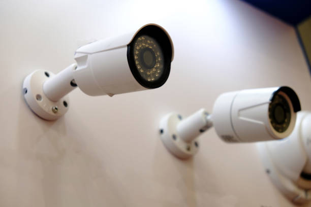 istock CCTV surveillance camera on the wall outside 937069452