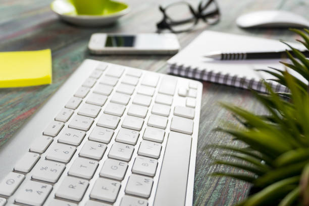 istock Business and the financial reports a workplace 937073166