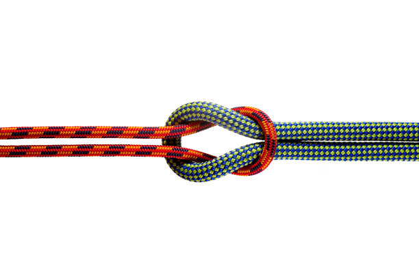 knot knots rope climbing sailing stock photo