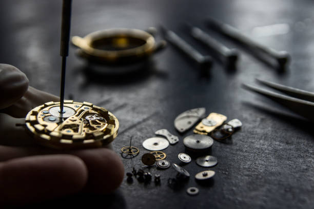 istock Watchmaker is repairing the mechanical watches in his workshop 937088604