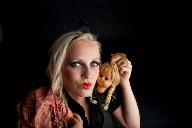 istock Creepy Doll Portrait 937093322