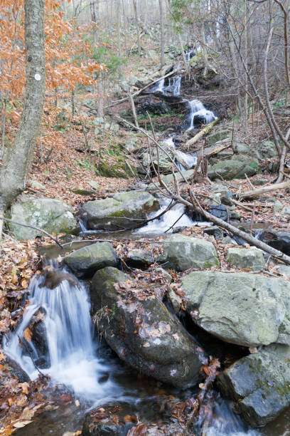 istock Waterfall at Mount Beacon on a winter morning 937096592