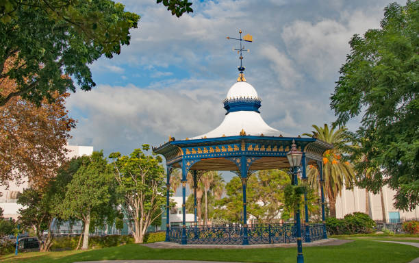istock Gazebo in Hamilton Bermuda Victoria Park 937097196