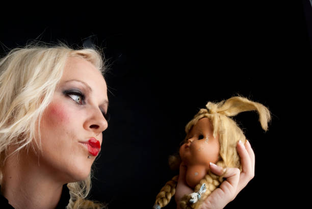 istock Creepy Doll Portrait 937100050