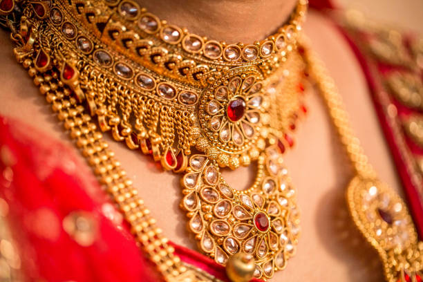 istock Bride's Jewelery in Indian Wedding 937104424