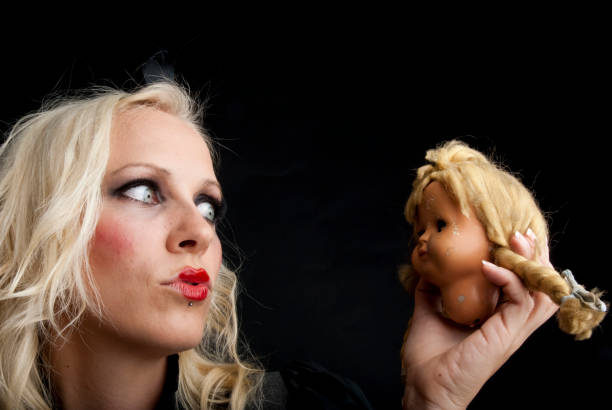 istock Creepy Doll Portrait 937106788