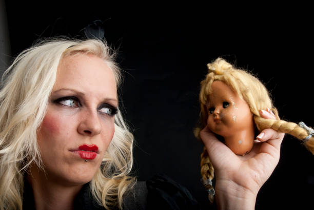 istock Creepy Doll Portrait 937107142