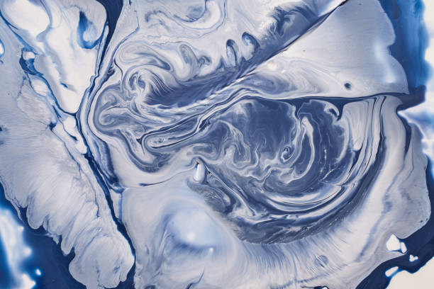 istock abstract shapes with acrylic paint 937107814