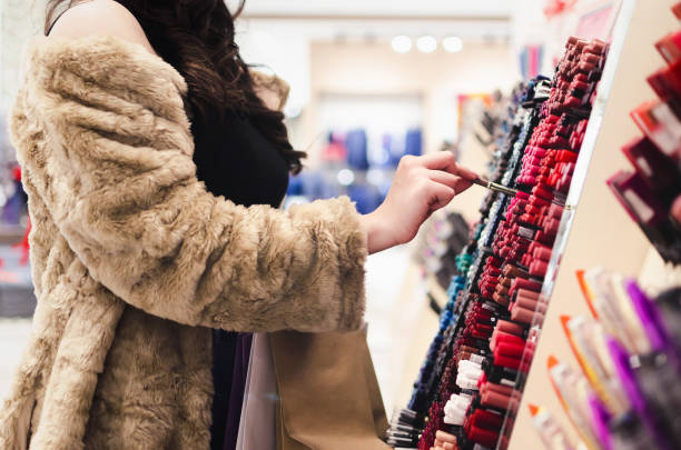 istock Woman choosing a things for makeup 937108146