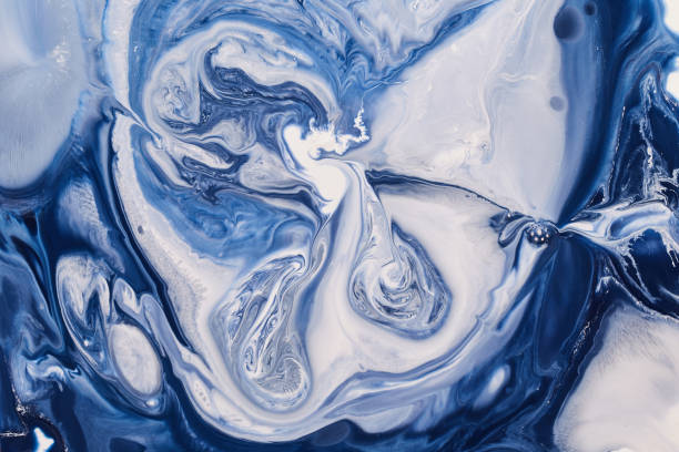 istock abstract shapes with acrylic paint 937111212