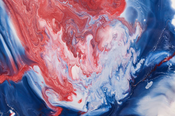 istock abstract shapes with acrylic paint 937111388