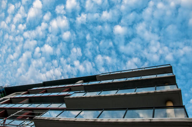 istock Magnificent white Cirrus cloud in blue sky. 937117154