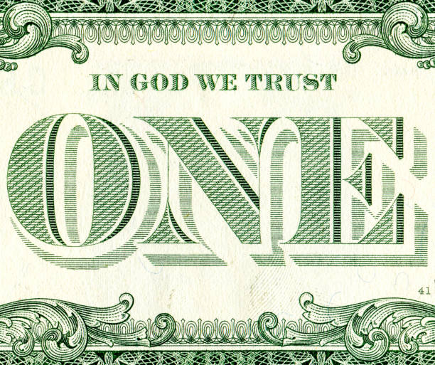 istock Banknote of one american dollar close up 937134590