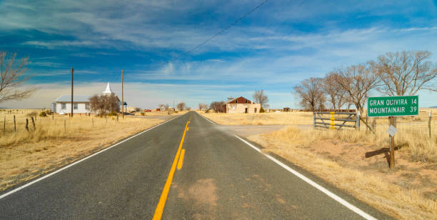 istock Desert Road in New Mexico 937141434