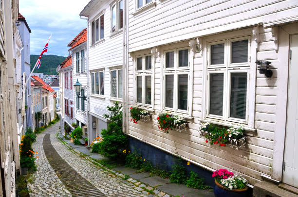 istock White houses of wood 937143852