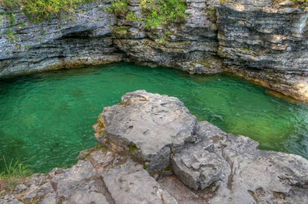 Cave Point, Whitefish Dunes State Park, Wisconsin