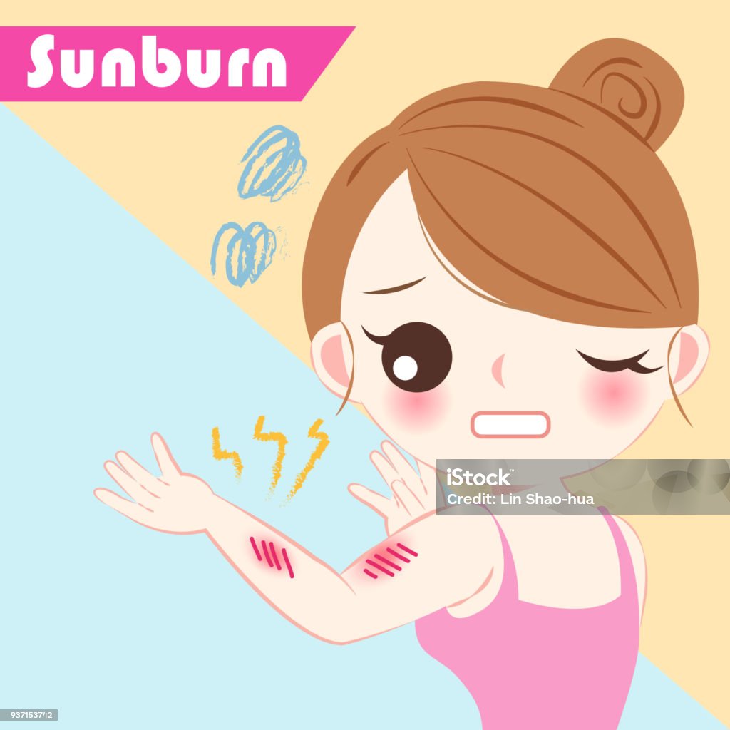 Ilustración de Mujer De Dibujos Animados Con Problema De Quemaduras De Sol y más Vectores Libres de Derechos de Adulto - iStock Ilustración de Mujer De Dibujos Animados Con Problema De Quemaduras De Sol y más Vectores Libres de Derechos de Adulto - iStock