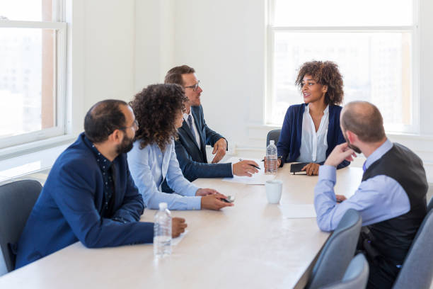 istock Business Team in a Meeting 937182826