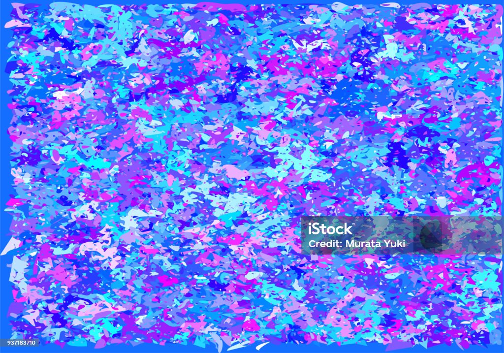 Broken Color Example Broken Colorful Texture 3 Stock Illustration - Download Image Now ...