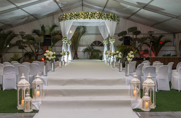 istock Jewish Hupa , wedding putdoor . 937186776