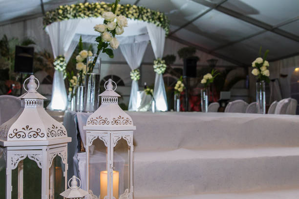 istock Jewish Hupa , wedding putdoor . 937187128