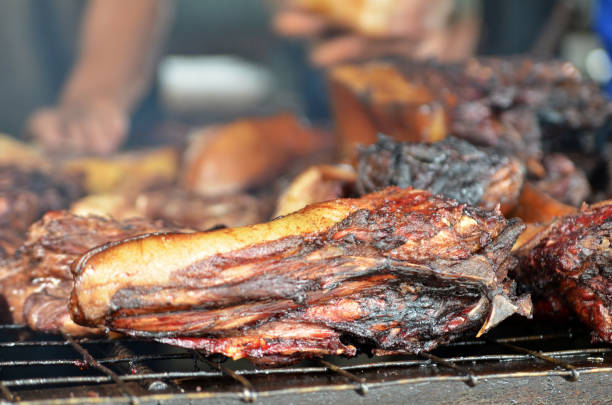 Sinalau Bakas or Smoked Wild Boar is one of Sabah's most popular native dishes, an iconic food of Kadazandusun people, the largest ethnic group in North Borneo.