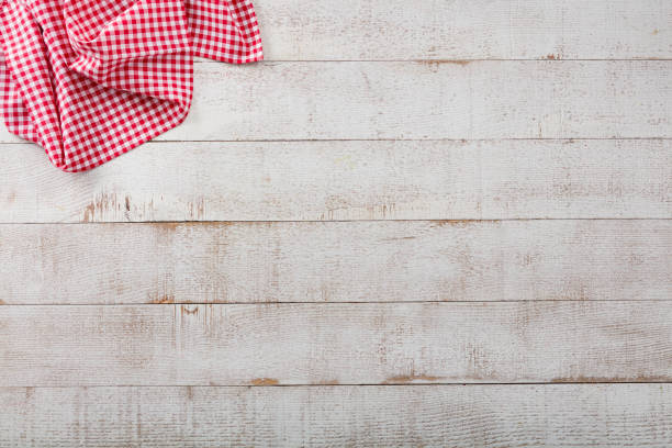 fondo de alimentos - kitchen cloth fotografías e imágenes de stock