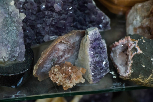 istock Set of natural mineral gemstones 937213470
