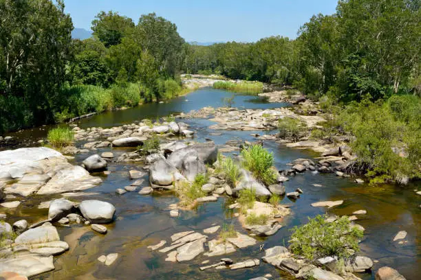 Photo of Cattle Creek near Finch Hatton Gorge in Queensland, Australia.