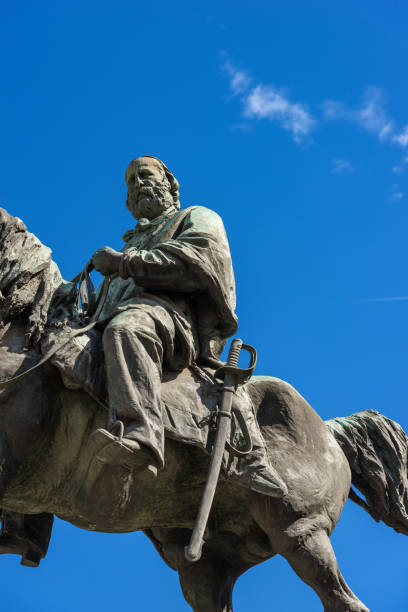 Statue of Giuseppe Garibaldi - Verona Italy