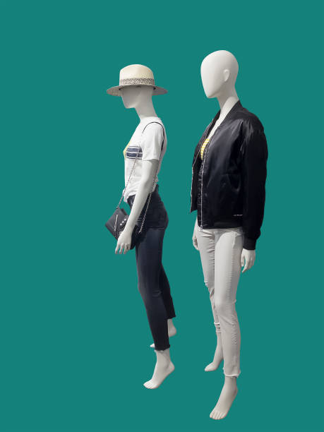 istock Two full-length female mannequins. 937238516