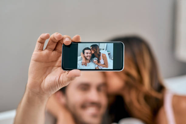 istock Selfies to showcase their love 937242106