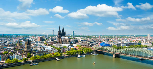 Cityscape of Cologne, Germany