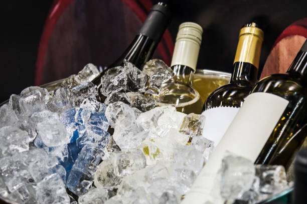 istock bottles of wine in the ice at the tasting 937270488