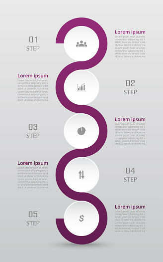 Step By Step Infographic Stock Illustration - Download Image Now ...