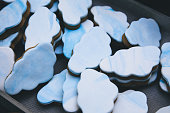 Cloud Shaped Cookies