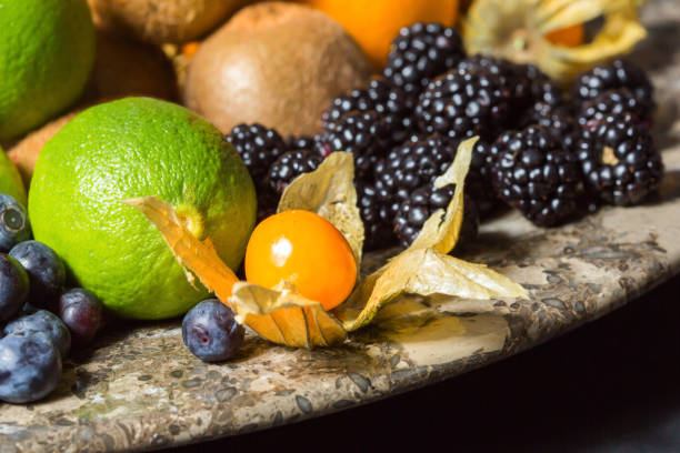 istock Blackberries juicy wild fruit raw food 937285898