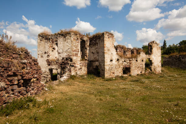 istock Castle ruins in Pidzamochok, Ternopil region 937296028