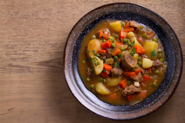 istock Traditional Irish lamb stew. Nutritious savory dish, popular in Ireland 937299506