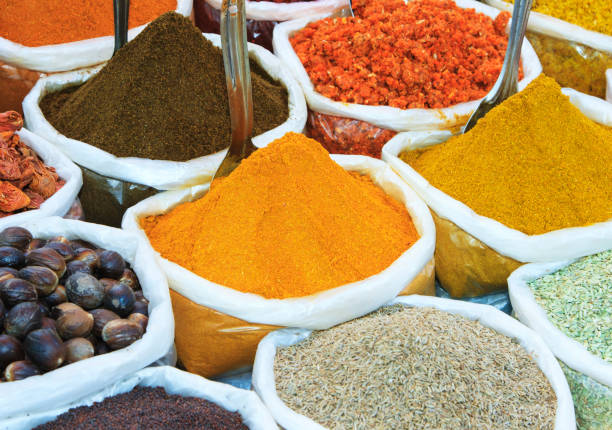 istock Assortment of powder spices 937301906
