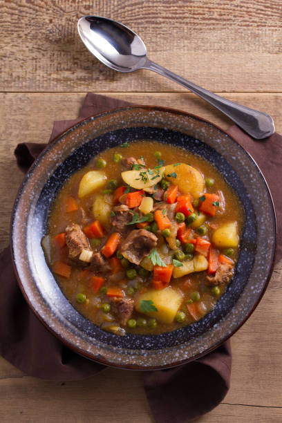 istock Traditional Irish lamb stew. Nutritious savory dish, popular in Ireland 937302714