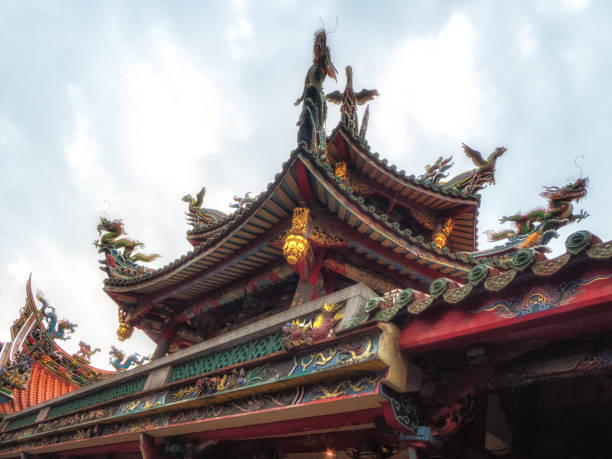 istock Longshan Temple Details, Taipei, Taiwan 937302798